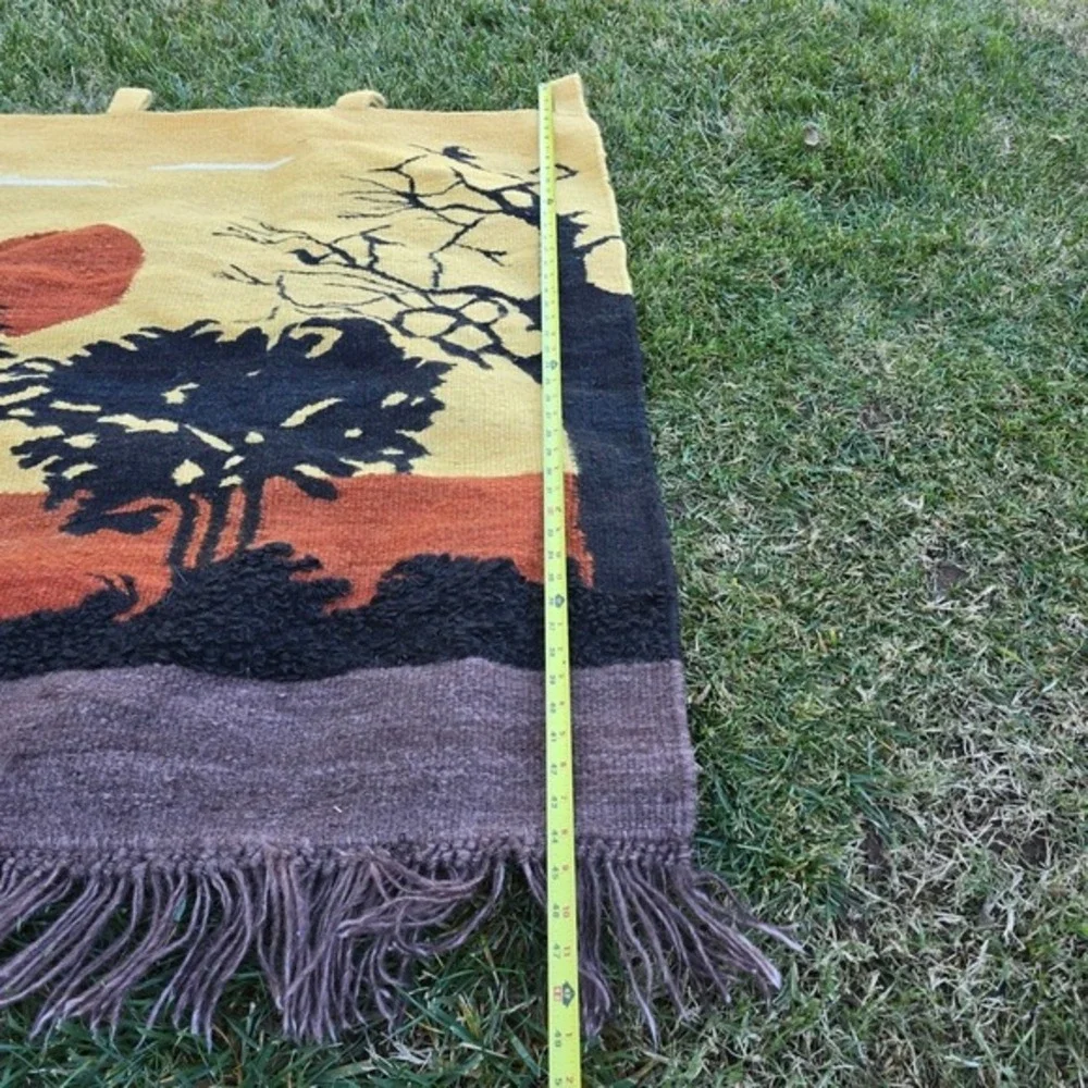 Sunset Wool Tapestry Wall Hanging‎ 48